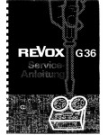 Сервисная инструкция STUDER (REVOX) G36